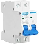 JINDOUZI AC Miniature Circuit Breaker, 30 Amp 120V/240V 1P/2P DIN Rail Mount Circuit Breaker, The...
