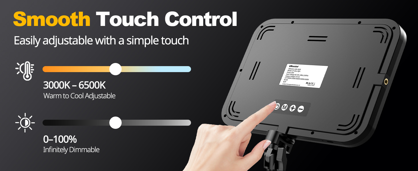 lighting for video recording