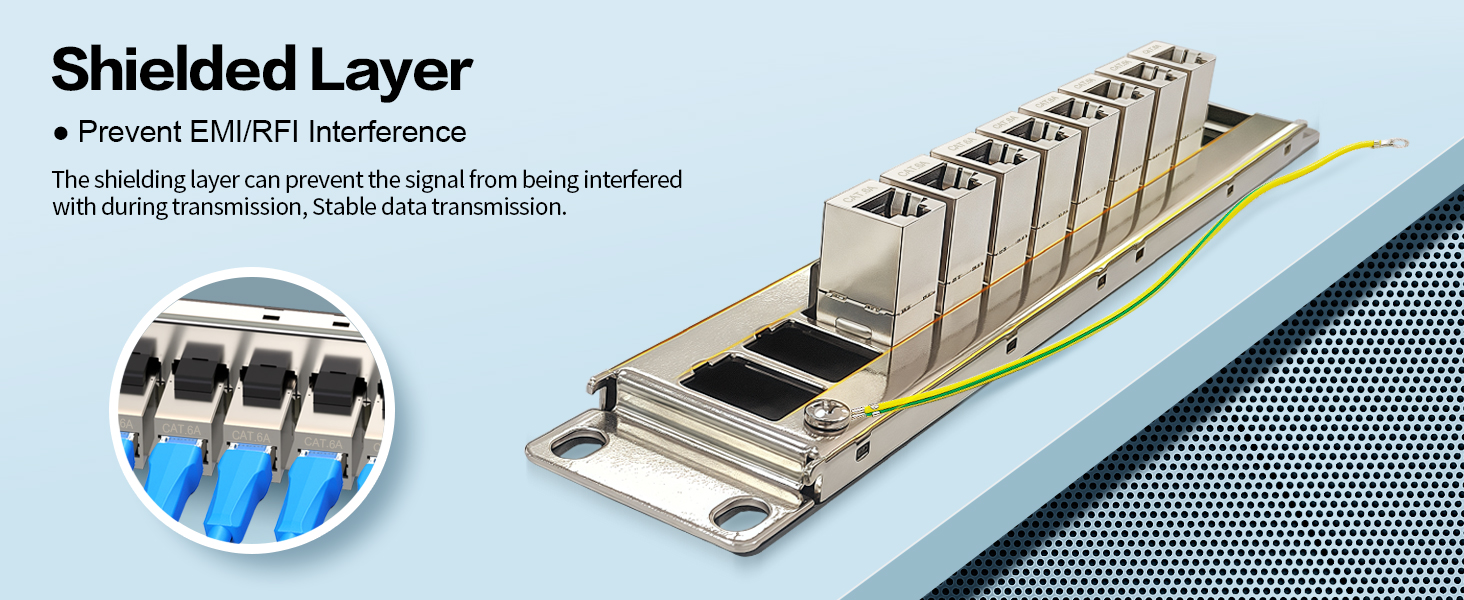 8port patch panel