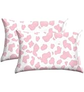 GABraden Satin Pillowcase 2PCS,Mulberry Silk Feeling Pillow Cases for Hair and Skin with Hidden Z...