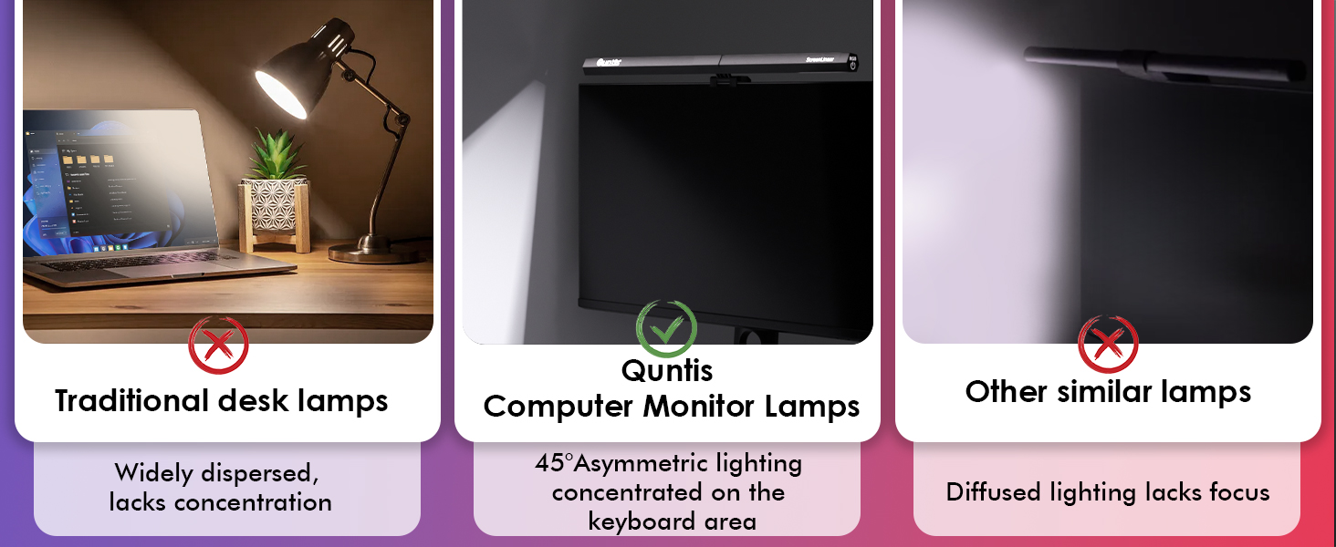 quntis monitor light bar rgb backlit