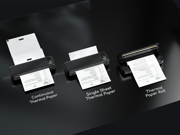 portable thermal printer 8.5 x 11