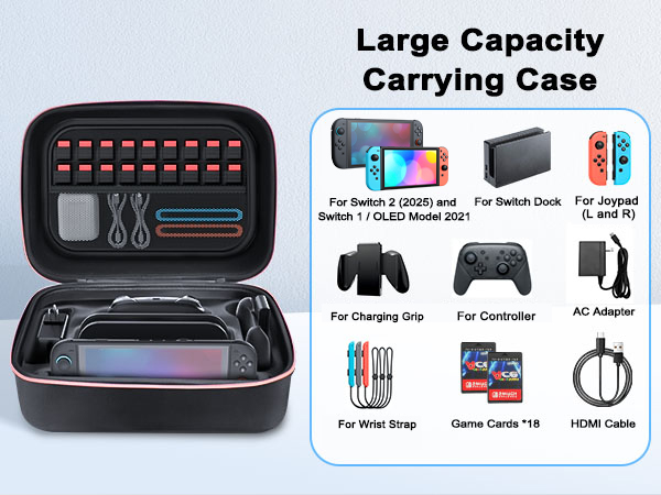 Switch Case for Nintendo Switch 2(2025)