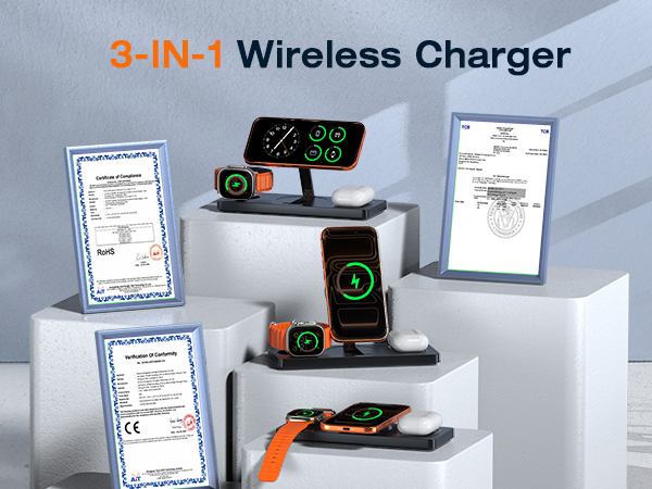 3-IN-1 Wireless Charger