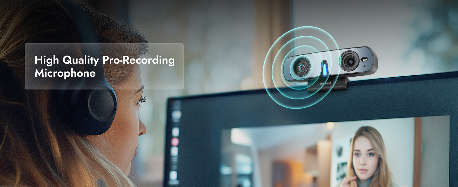 Webcam with good microphone