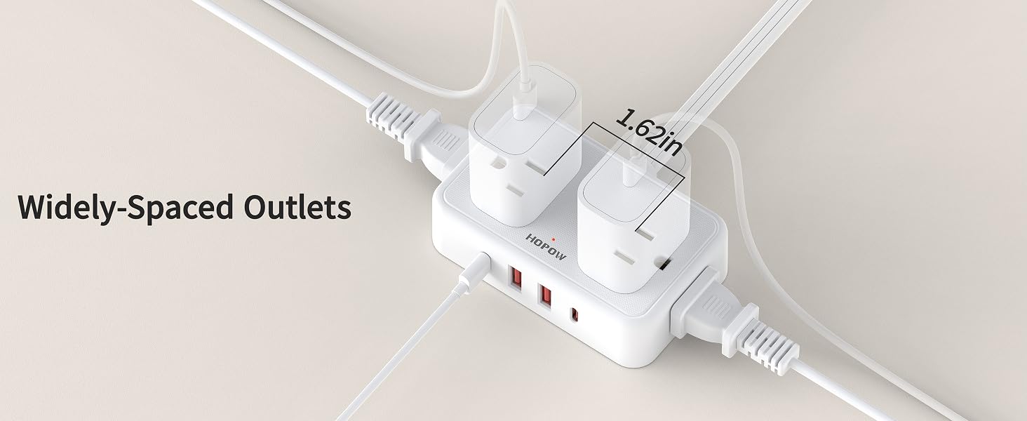 3 side extension cord