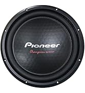 PIONEER CAR TSA301D4 12-inch 1600 W Max Power, Dual 4 Ohm Voice Coil for for Powerful Bass Champi...