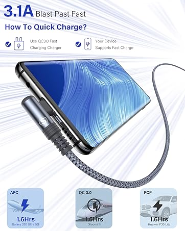 usb c cable right angle