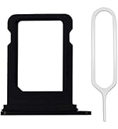 MMOBIEL SIM Card Slot Tray Holder Replacement Compatible with iPhone 12 2020 - Incl. Rubber Gaske...