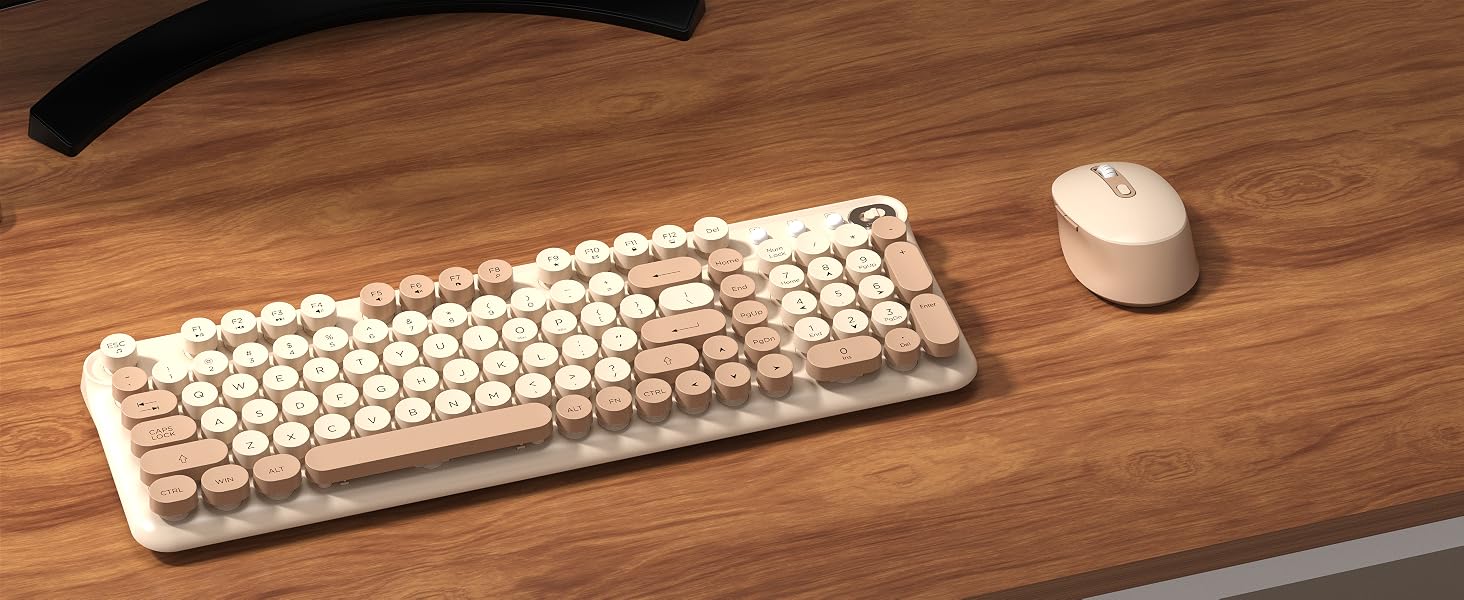 Wireless Keyboard and Mouse Combo