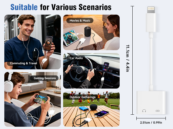 iphone to aux adapter
