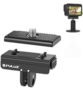 PULUZ Magnetic Quick Release Mount for Insta360 Ace/Ace Pro, Metal Quick Release Base with 1/4-in...