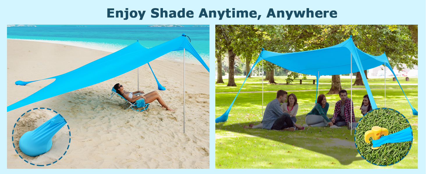 beach tent sun shelter 