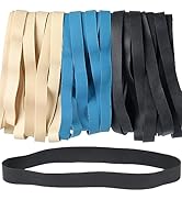AIWOQI Rubber Bands Size#107 Heavy Duty Big Wide rubber band 33PCS Elastic Bands for Office Suppl...