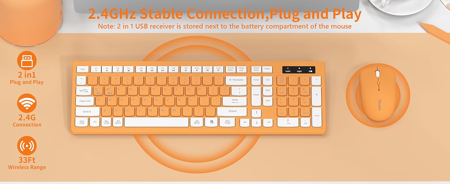 wireless keyboard and mouse 4
