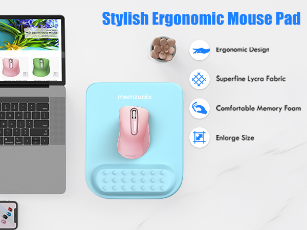 ergonomic mouse pad