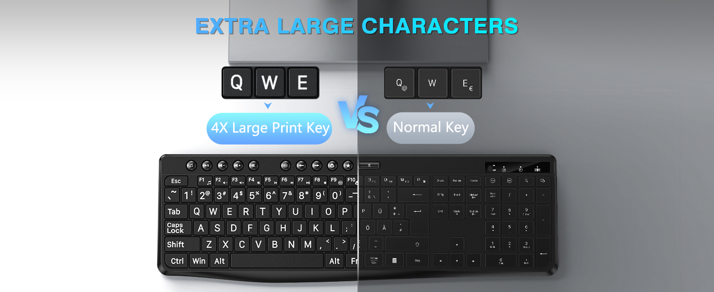large print keyboard