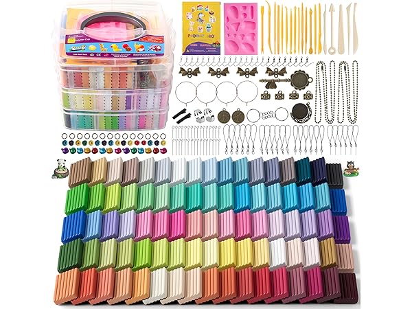 85 colors polymer clay