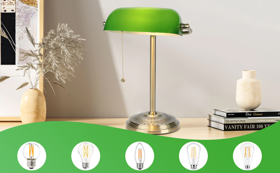 Bankers Lamp for Desk