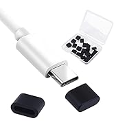 20 Pcs USB C Dust Caps, Silicone Type C Anti Dust Charging Port Cover Protector Cap for Samsung G...
