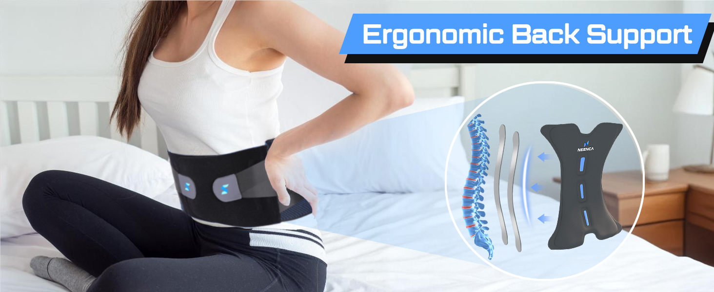 back support for women men lower back pain