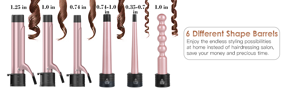 6-in-1 Curling Iron