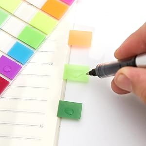 Transparent Sticky Notes Tabs