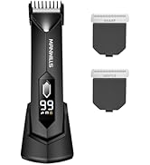 ManWills Ball Trimmer for Men - 2 Replaceable Ceramic Blades - Sharp &amp; Gentle, Ball Shaver Men IP...