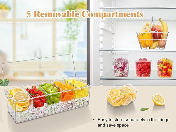 removable compartments