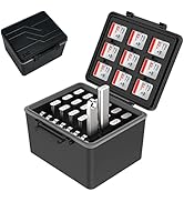 [26 USB+18 Micro SD+9 SD] USB Drive Case with Labels, USB Flash Drive Thumb Drive Organizer Holde...