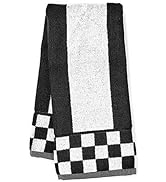 MACKENZIE-CHILDS Hand Towel, Cute Decorative Hand Towel for Bathroom and Kitchen, Black-and-White...