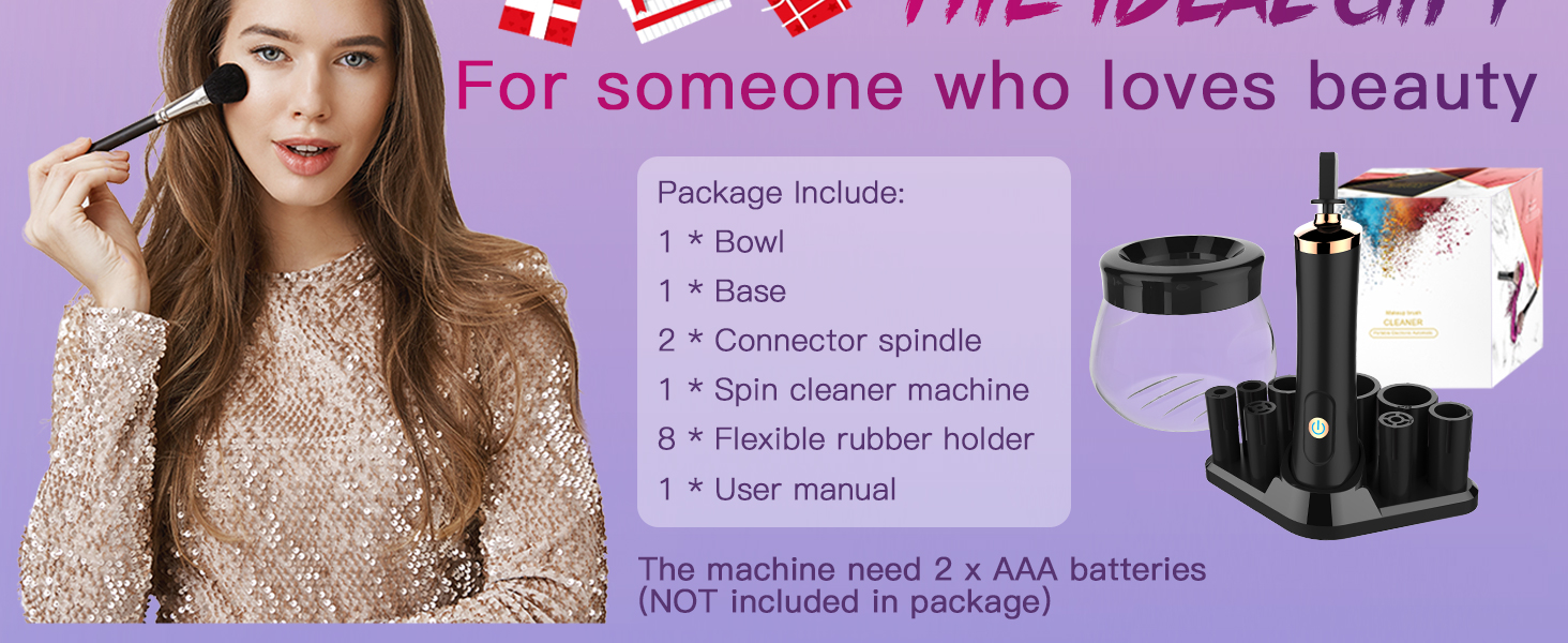 makeup brush cleaner