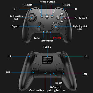 Black Game Controller