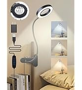 ReinHoo 10X Magnifying Glass with Light,3 Colors+10 Brightness Reading Lamp,58 LED Magnifier with...