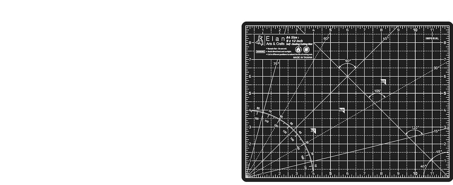cutting mat black