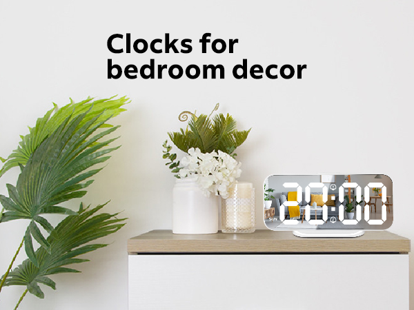 clocks for dedrooms decor