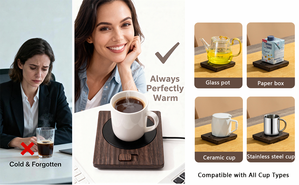 Compatible with All Cup Types