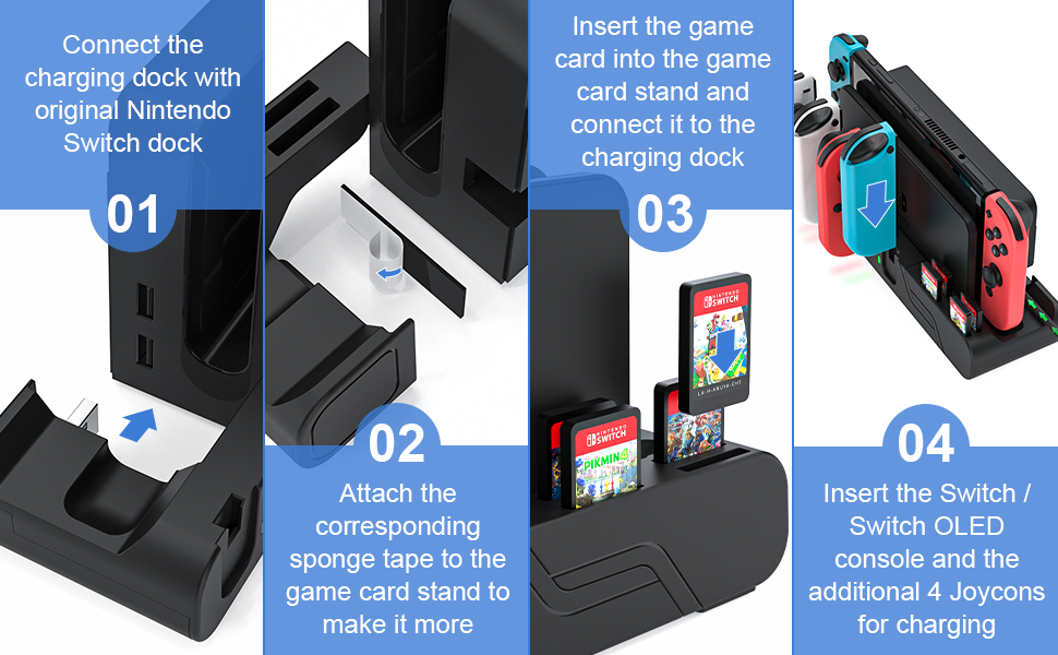 joycon charging dock