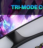 Wireless Gaming Keyboard and Mouse Combo, 98 Keys RGB Backlit Blue Switch Mechanical Keyboard, Er...