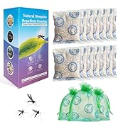 15 Bags Powerful Mosquito Repellent Outdoor Patio Pouches, Natural Mosquito Repellent Outdoor Use...