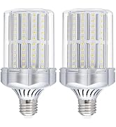 BOGAO E26 LED Bulb,32W LED Corn Light Bulb 320W Equivalent 6000K White 3400LM Non-dimmable Flicke...