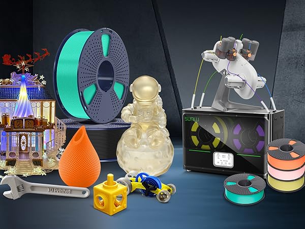 SUNLU 3D printer filament 3D printing filament PLA filament 1.75 mm PLA