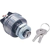 TWTADE 12V Universal Ignition Switch With Key ACC/OFF/RUN / (START) 4 Positions for car,truck etc...