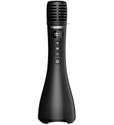 TAKSTAR 2-in-1 Bluetooth Microphone with Speaker, DA10 II 15W Wireless Handheld Mic with LED Disp...