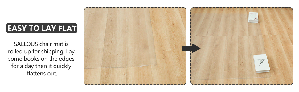 clear chair mat