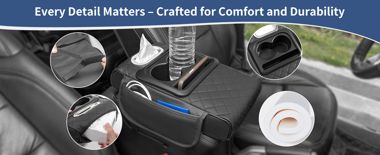 Arm Rest Cover for Car