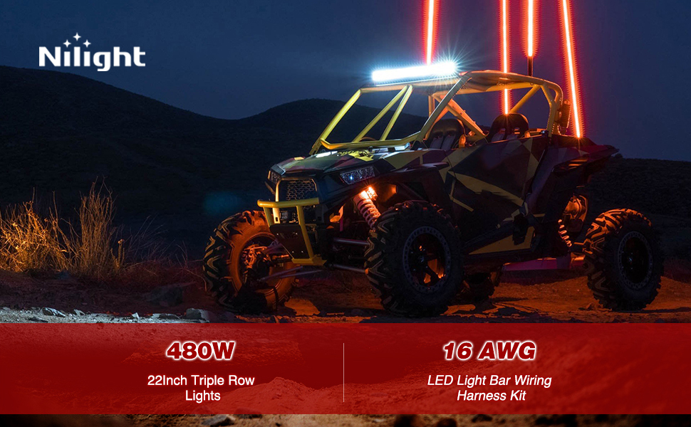 Nilight LED Light Bar