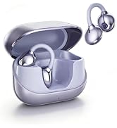 Jacuate Clip on Earbuds,Open Ear Earbuds Wireless Bluetooth 6.0, Lightweight Open Ear Headphones ...