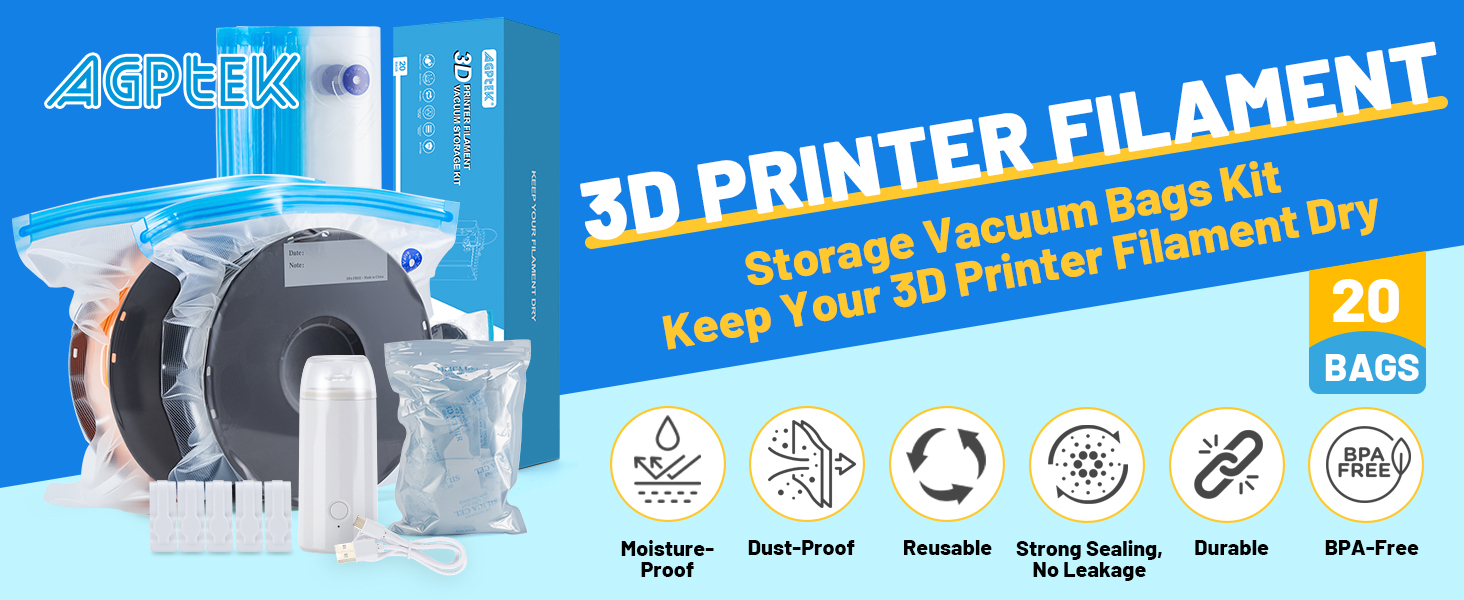 AGPTEK 3D printer filament
