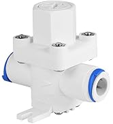 Water Pressure Relief Regulator 3/8" Reducing Valve Filter Protection Push to Quick Connect Fitti...